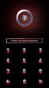 اسکرین شات 1 برنامه AppLock Theme Metal