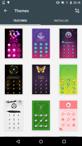اسکرین شات 3 برنامه AppLock Theme Rain