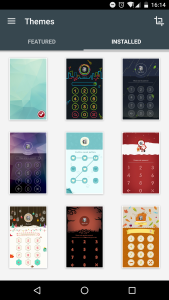 اسکرین شات 3 برنامه AppLock Theme SilentNight