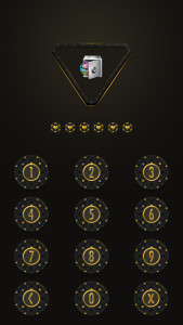 اسکرین شات 2 برنامه AppLock Live Theme Lucky Wheel