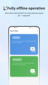 اسکرین شات 1 برنامه Quick Share - File Transfer