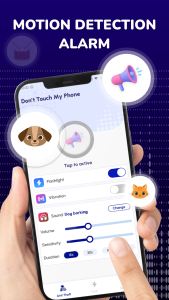 اسکرین شات 4 برنامه Anti Theft & Don't Touch Phone