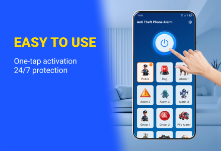 اسکرین شات 4 برنامه Anti Theft Phone Alarm