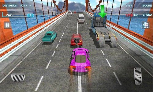 اسکرین شات 2 بازی Turbo Driving Racing 3D