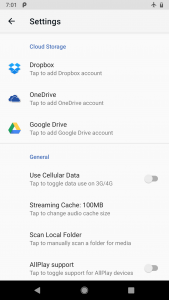 اسکرین شات 7 برنامه CloudPlayer™ cloud & offline