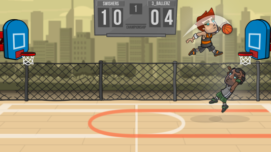 اسکرین شات 5 بازی Basketball Battle