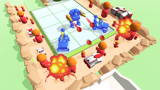 اسکرین شات 5 بازی Toy Army: Tower Merge Defense