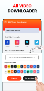 اسکرین شات 1 برنامه All Video Downloader Movies HD