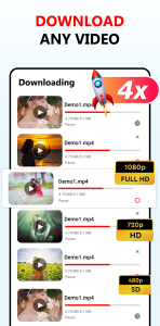 اسکرین شات 3 برنامه All Video Downloader Movies HD