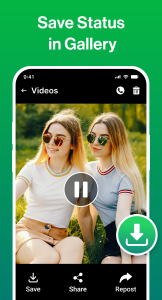 اسکرین شات 5 برنامه Status Saver - Download Status
