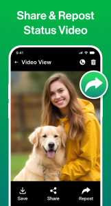 اسکرین شات 4 برنامه Status Saver - Download Status