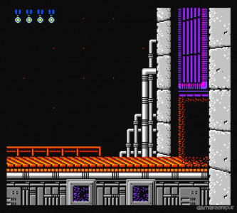 اسکرین شات 4 بازی کونترا میکرو