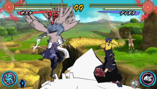 اسکرین شات 2 بازی ناروتو نبرد قهرمانان 3