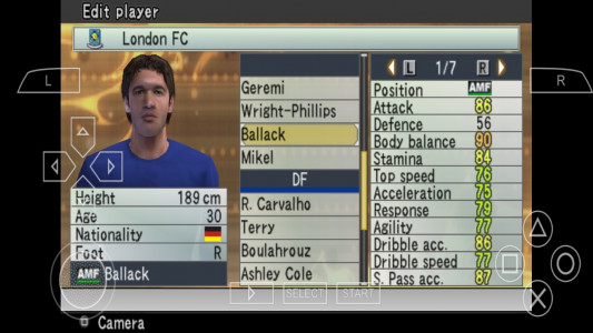 اسکرین شات 14 بازی ‏‏شبیه ساز بازی pes 2006