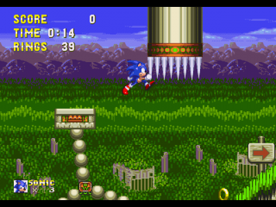 اسکرین شات 6 بازی سونیک 3 سگا