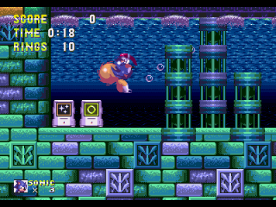 اسکرین شات 11 بازی سونیک 3 سگا