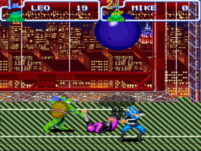 اسکرین شات 5 بازی لاکپشتهای نینجا:4