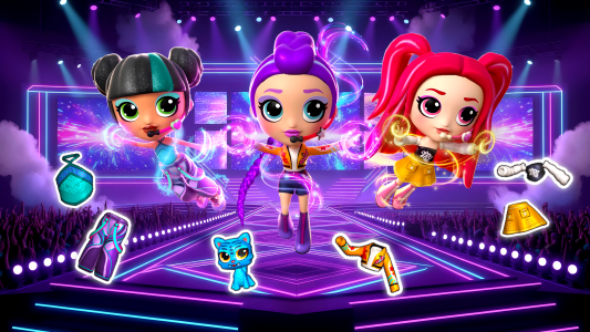 اسکرین شات 1 برنامه Go! Dolliz: 3D Puppen Anziehen