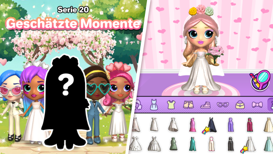 اسکرین شات 3 برنامه Go! Dolliz: 3D Puppen Anziehen