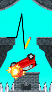 اسکرین شات 3 بازی Draw 2 Bridge: Draw Save Car