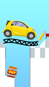 اسکرین شات 1 بازی Draw 2 Bridge: Draw Save Car