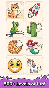 اسکرین شات 3 بازی Complete it・Draw One Part