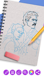 اسکرین شات 2 برنامه Drawing Apps: Coloring & Color