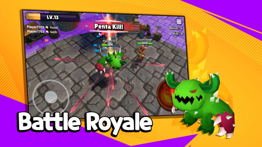 اسکرین شات 1 بازی Monstars.io: Monster Evolution