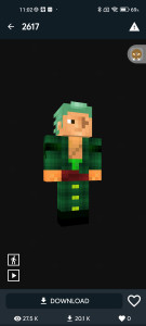اسکرین شات 6 برنامه Anime Skin for Minecraft