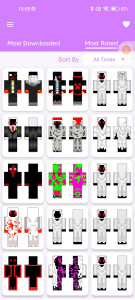 اسکرین شات 2 برنامه Entity 303 & Herobrine Skins
