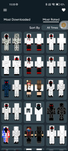 اسکرین شات 5 برنامه Entity 303 & Herobrine Skins