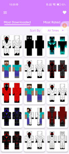 اسکرین شات 1 برنامه Entity 303 & Herobrine Skins