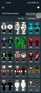 اسکرین شات 5 برنامه Hacker Skin for Minecraft