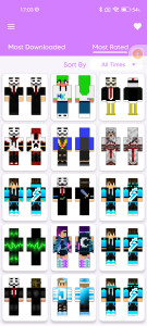 اسکرین شات 2 برنامه Hacker Skin for Minecraft