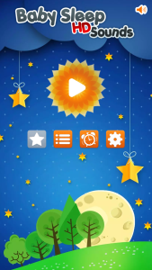 اسکرین شات 1 برنامه Baby Sleep Sounds