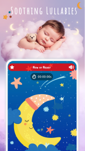 اسکرین شات 1 برنامه Lullabies: Baby Sleep Music