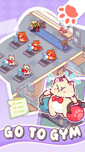 اسکرین شات 8 بازی Kitty Gym - Idle Cat Games