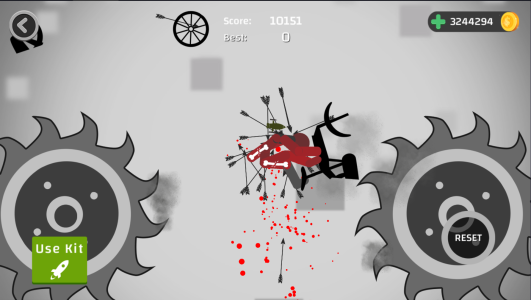 اسکرین شات 1 بازی Stickman Ragdoll Simulator