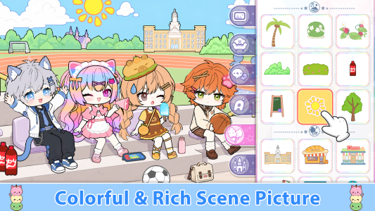 اسکرین شات 6 بازی YOYO Doll: Gacha Dress Up Game