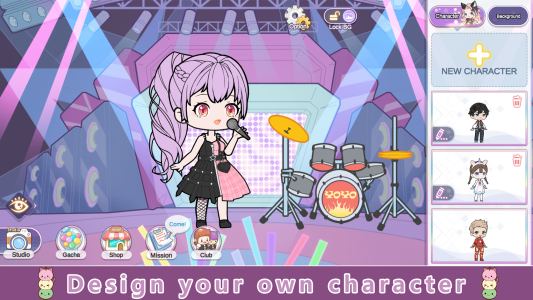 اسکرین شات 7 بازی YOYO Doll: Gacha Dress Up Game