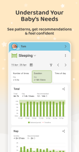 اسکرین شات 5 برنامه Baby Daybook - Newborn Tracker