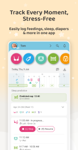 اسکرین شات 2 برنامه Baby Daybook - Newborn Tracker