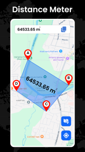 اسکرین شات 6 برنامه GPS Navigation: Live Maps View