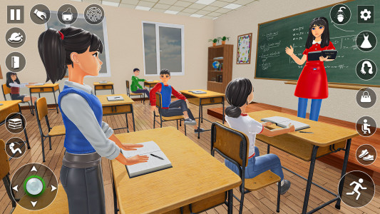اسکرین شات 2 بازی School Teacher Game School Day