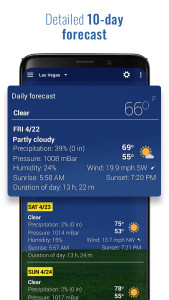 اسکرین شات 6 برنامه Sense V2 Flip Clock & Weather