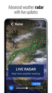 اسکرین شات 4 برنامه Your Weather App, Better