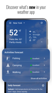 اسکرین شات 3 برنامه Your Weather App, Better
