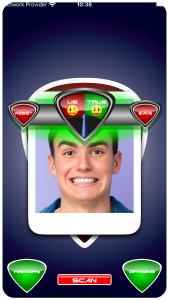 اسکرین شات 2 برنامه Lie Detector Test for Face