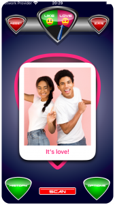 اسکرین شات 1 بازی Love Detector Face Test