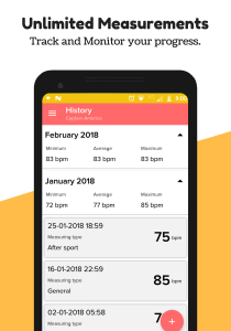 اسکرین شات 6 برنامه Heart Rate Monitor